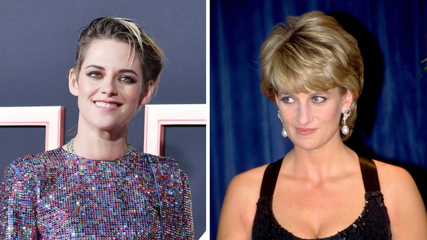 Wow: Neue Fotos von Kristen Stewart als Prinzessin Diana!
