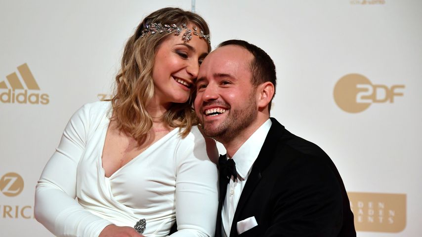 Kristina Vogel und ihr Partner Michael haben geheiratet