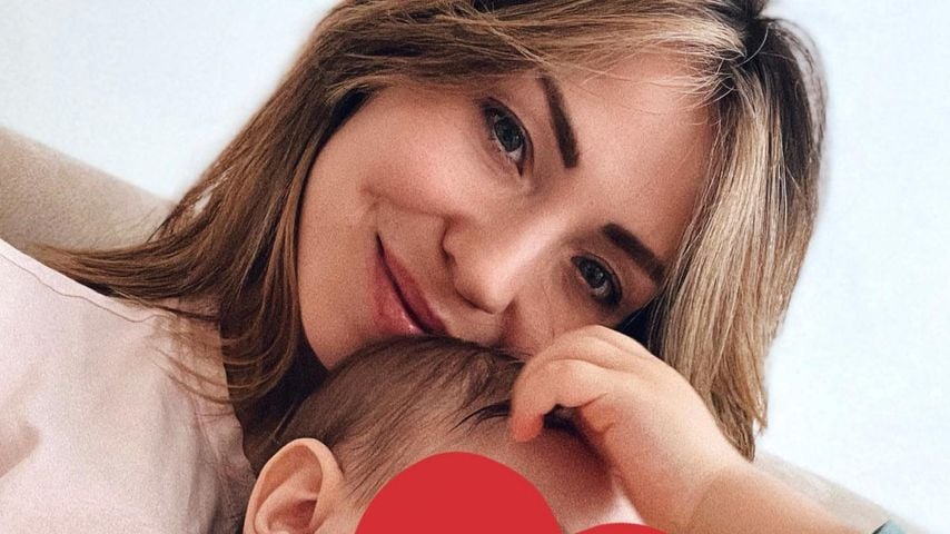 Müde aber glücklich: Kristina Yantsens Leben mit zwei Kids