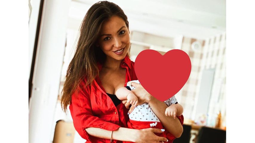 Kristina Yantsen mit ihrem Sohn Aaron