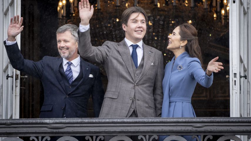 König Frederik X., Kronprinz Christian und Königin Mary