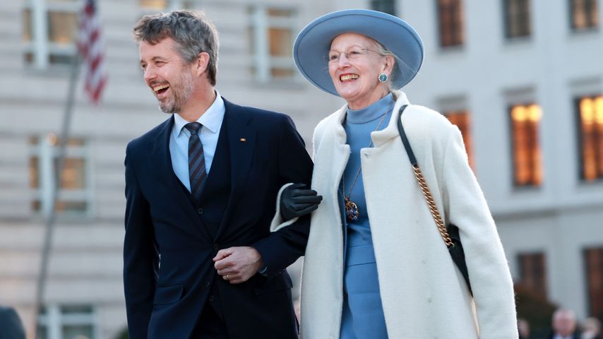 Kronprinz Frederik und Königin Margrethe von Dänemark