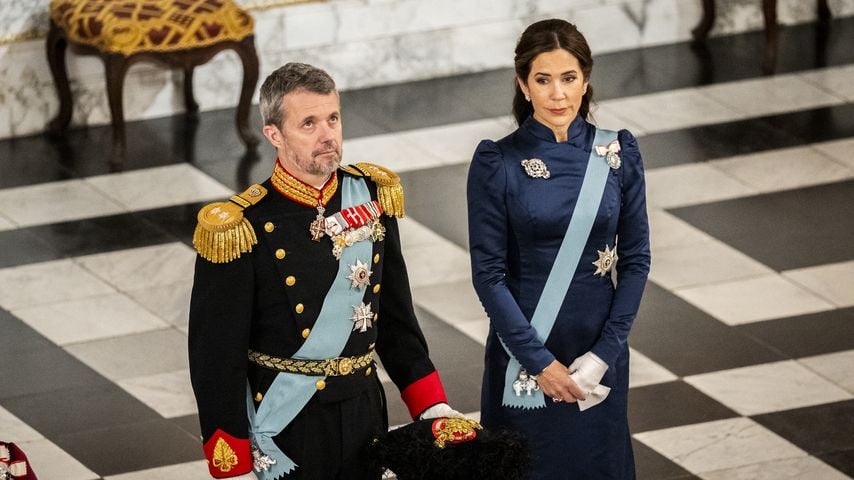Übt Mary mit Prinz Frederik für die Antrittsrede als König?