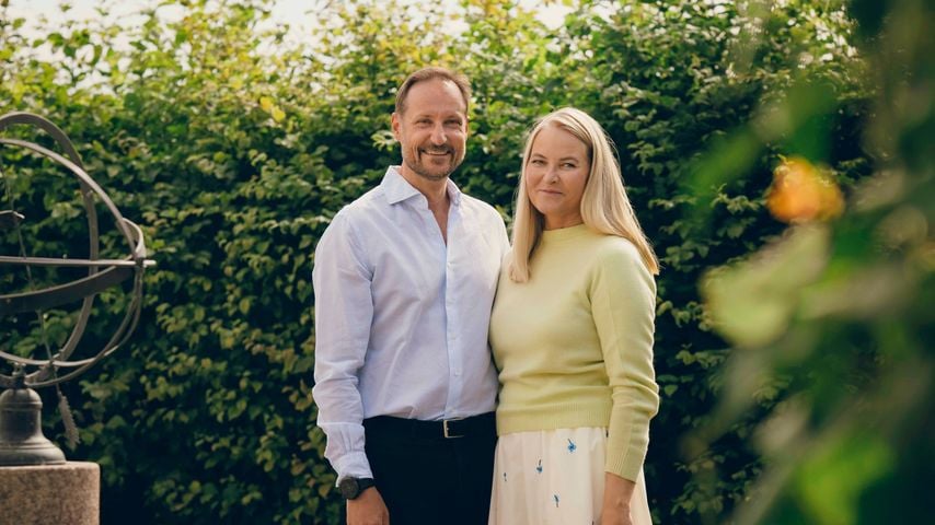 Neues Pärchenfoto: Palast gratuliert Haakon und Mette-Marit