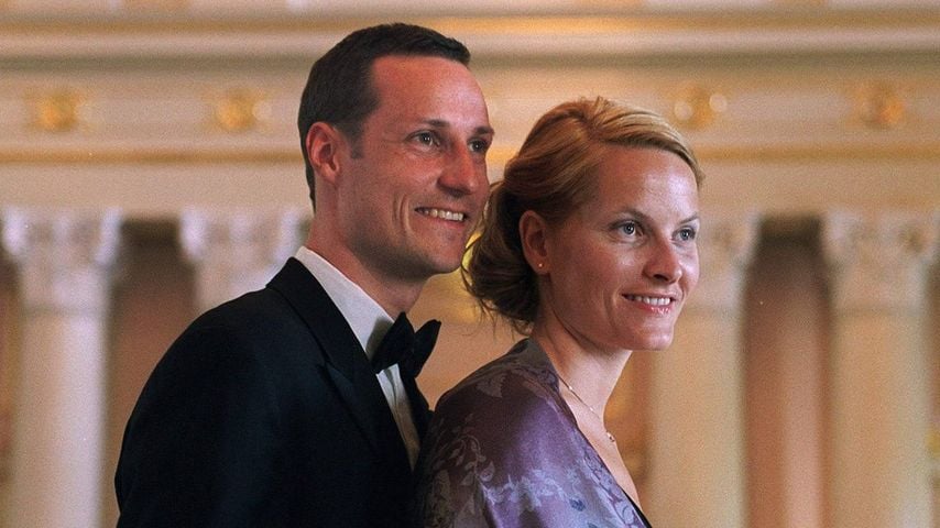 Kronprinz Haakon und Mette-Marit im Mai 2001