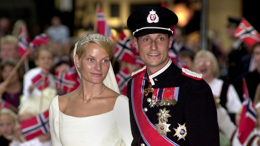 25 Jahre her: So schön war Haakons & Mette-Marits Hochzeit