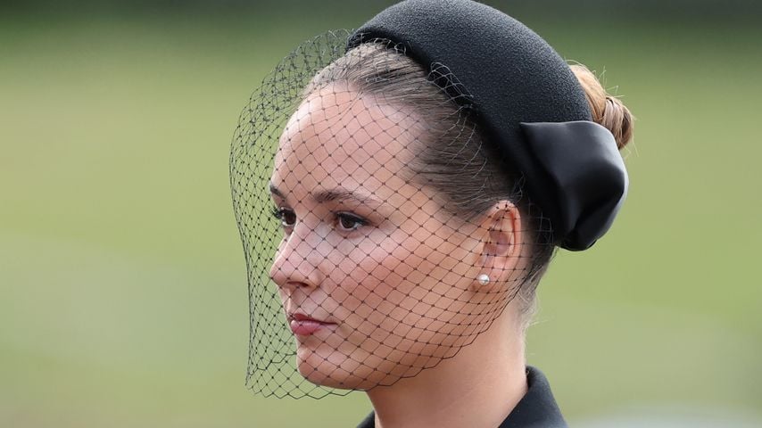 Bei der Trauerfeier in Oslo: Kronprinzessin Ingrid Alexandra von Norwegen