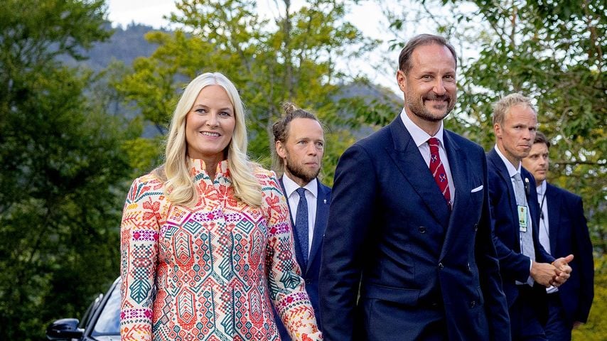 Kronprinzessin Mette-Marit und Kronprinz Haakon im August 2025