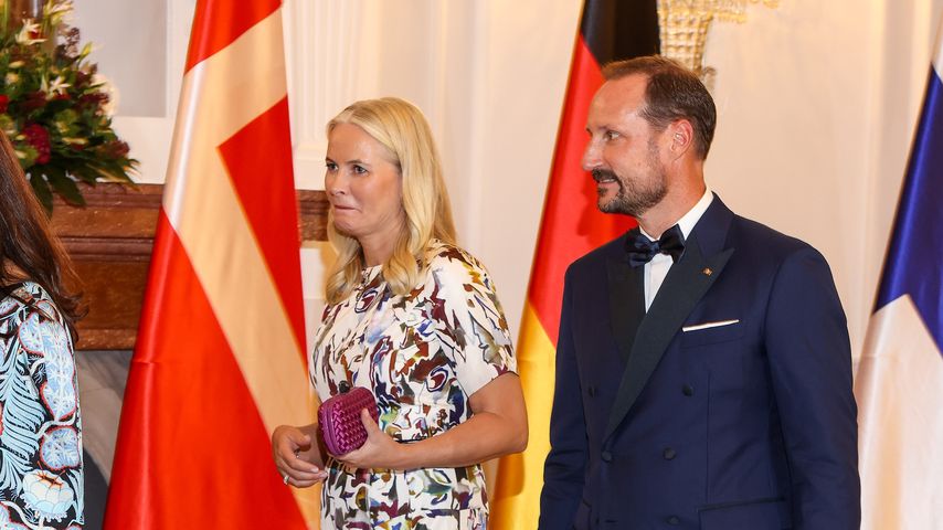 Kronprinzessin Mette-Marit und Kronprinz Haakon im Oktober 2024