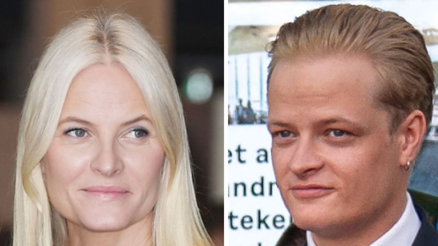 Collage: Kronprinzessin Mette-Marit und Marius Borg Høiby
