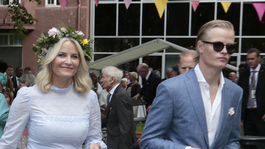 Kronprinzessin Mette-Marit und Marius Borg Høiby im Juni 2016