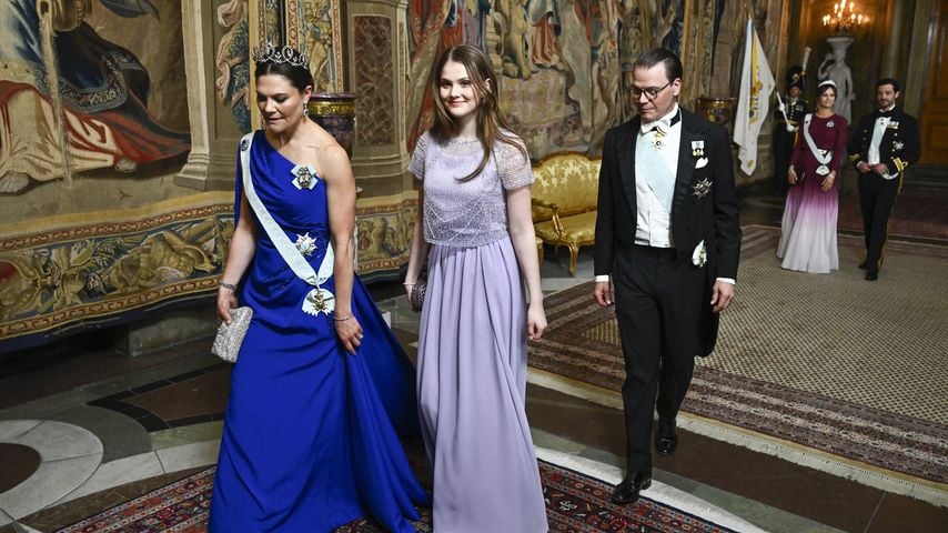 Beim Gala-Dinner: Prinzessin Estelle stiehlt allen die Show