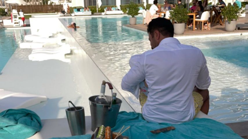 Kubi Özdemir mit seinem Baby