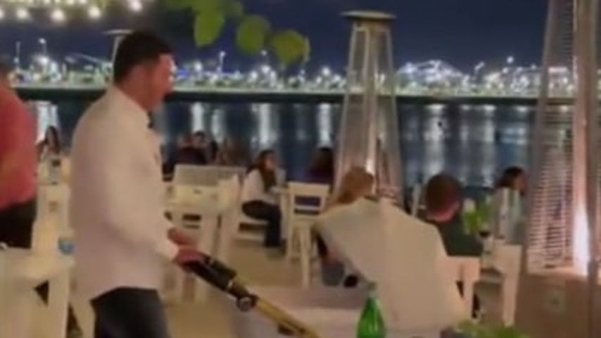 Kubilay Özdemir mit seiner Tochter