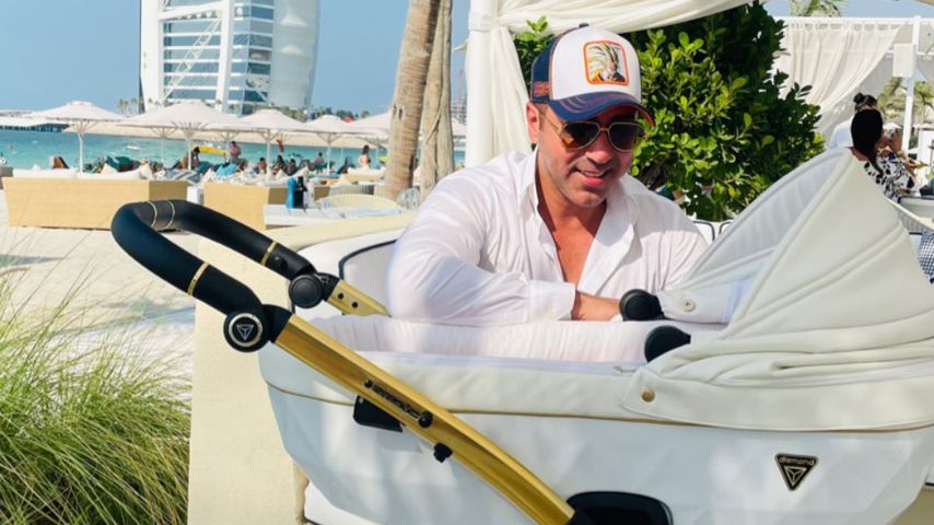 Kubilay Özdemir mit seiner Tochter