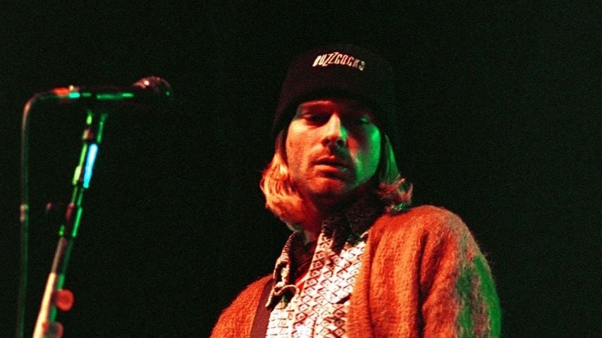 Kurt Cobain, Frontsänger der Rockband Nirvana