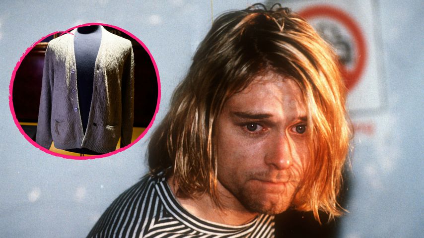 Für 300.000 Euro: Strickjacke von Kurt Cobain versteigert
