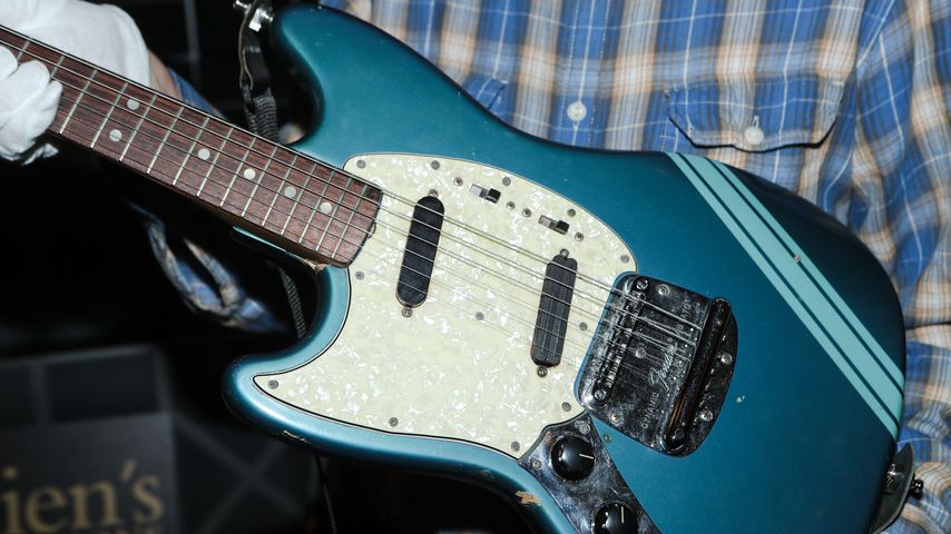 Gitarre von Kurt Cobain, aus dem Jahr 1969