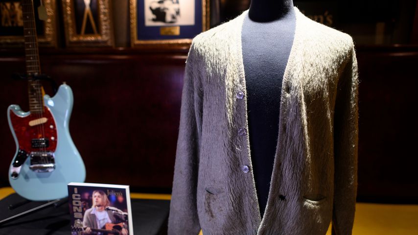 Kurt Cobains Strickjacke