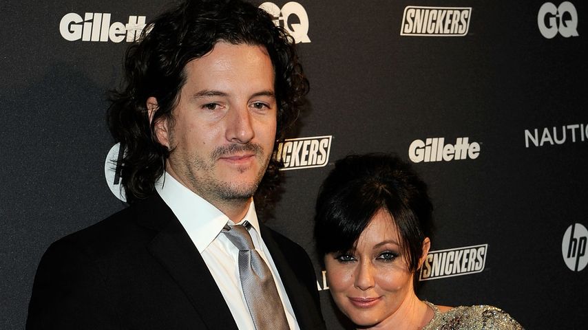 Kurt Iswarienko mit Shannen Doherty in New York, 2010