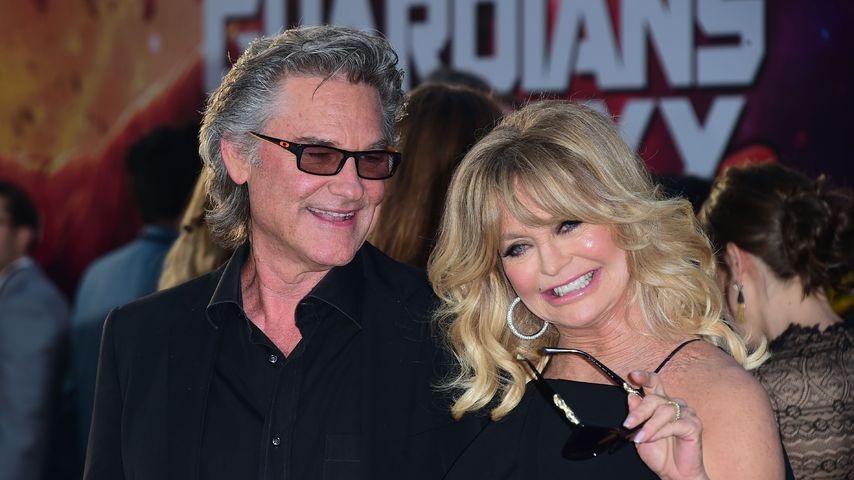 Kurt Russel und Goldie Hawn im April 2017