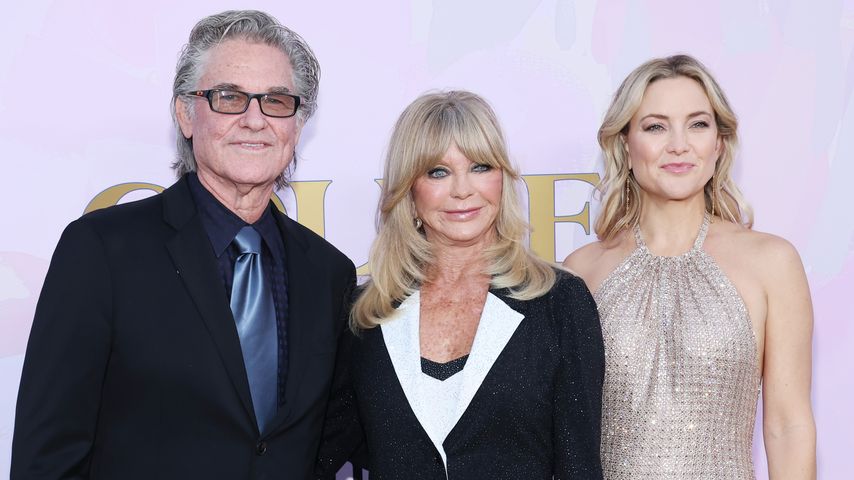 Kurt Russell, Goldie Hawn und Kate Hudson im September 2024