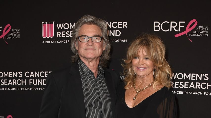 Kurt Russell und Goldie Hawn im Februar 2019