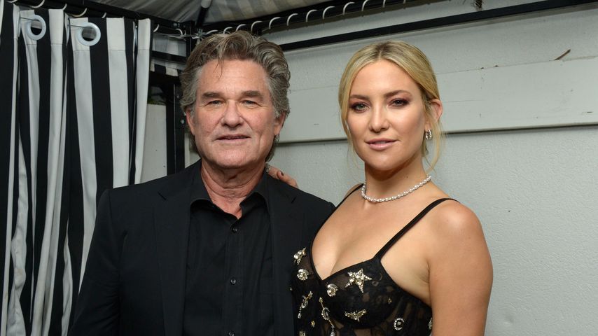 Kurt Russell und seine Stieftochter Kate Hudson, September 2016