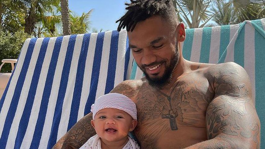 Neues Strahle-Bild mit Papa: So groß ist Kyla Harrison schon