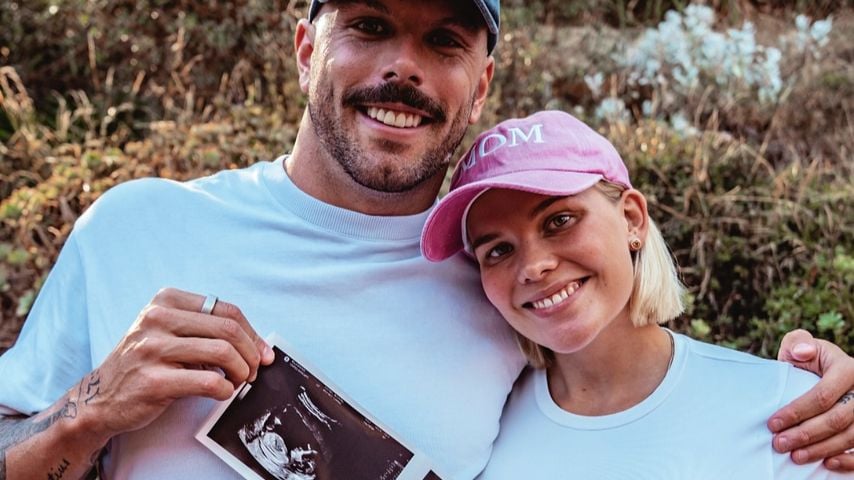 Kyle Chalmers und seine Partnerin, März 2025