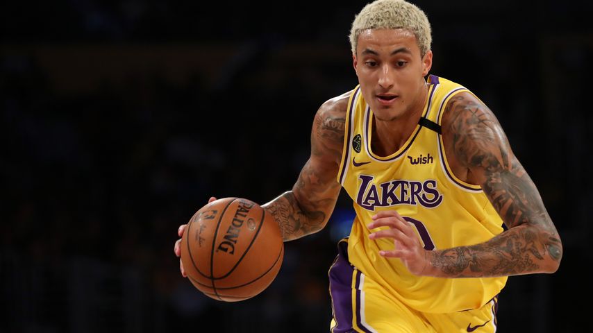Kyle Kuzma im Februar 2020 in Los Angeles