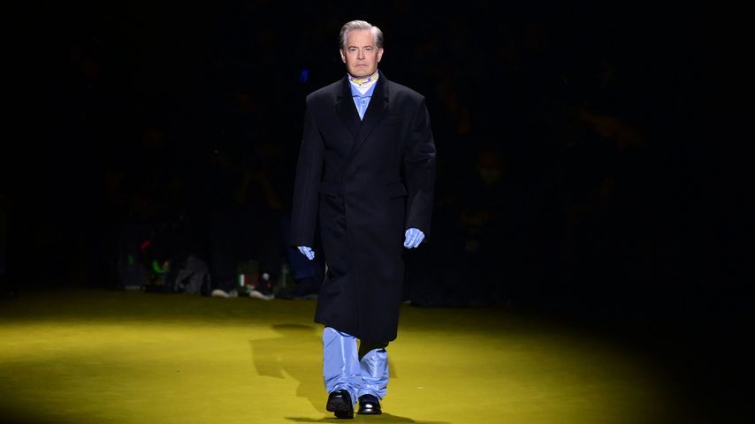 Kyle MacLachlan bei der Prada-Fashionshow im Januar 2022