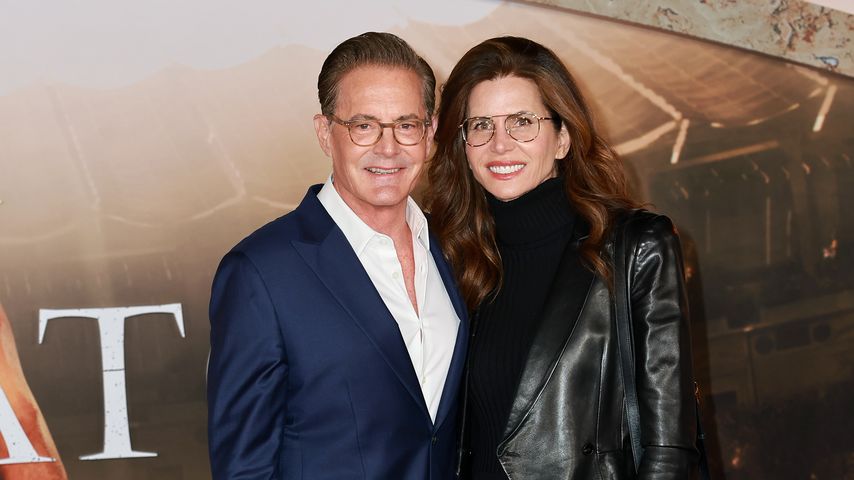 Kyle MacLachlan und seine Fau Desiree Gruber im November 2024