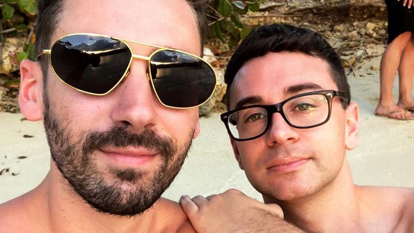 Kyle Smith und Christian Siriano, Februar 2021