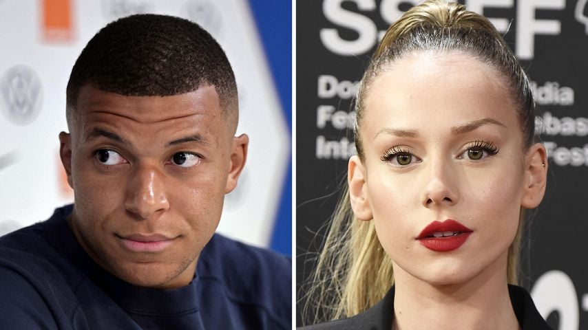 Kylian Mbappé zeigt sich mit Ester Expósito ganz vertraut