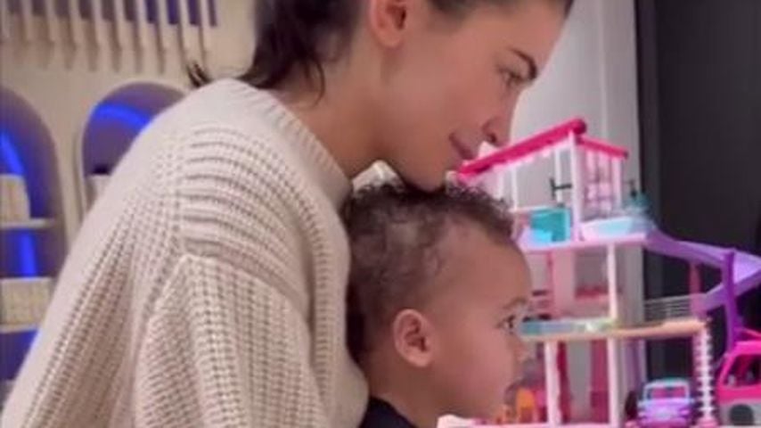 Kylie Jenner mit ihrem Sohn