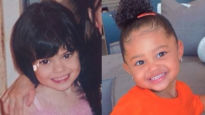 Fotovergleich: Stormi kommt ganz nach Mama Kylie Jenner