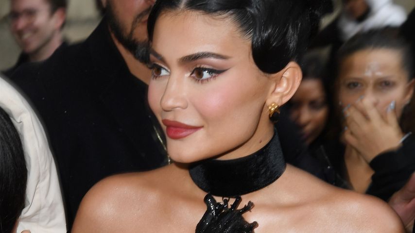 Kylie Jenner auf der Pariser Fashion Week im September 2022