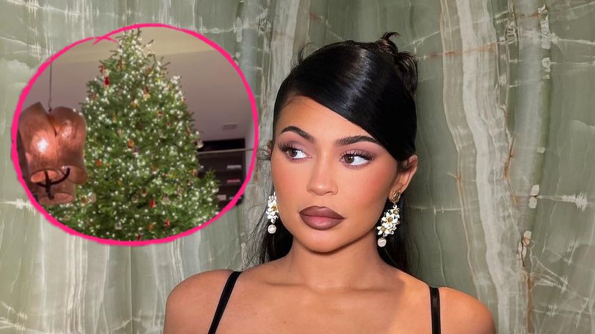 Gigantischer Weihnachtsbaum: Fans kritisieren Kylie Jenner