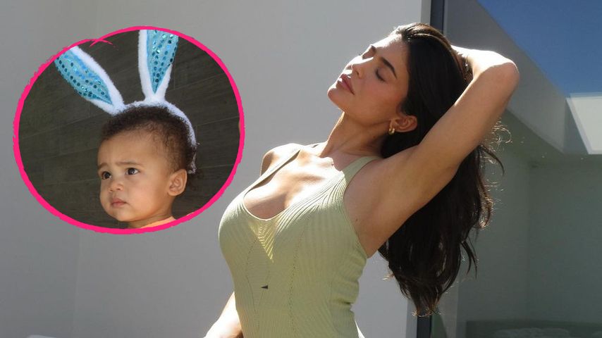 Kylie Jenner teilt niedliche Osterfotos von Aire und Stormi