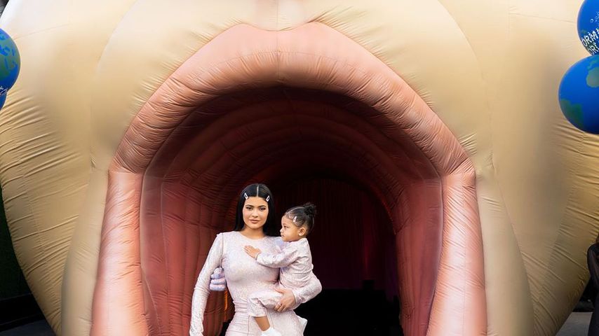 Kylie Jenner und Stormi Webster auf ihrer Geburtstagsparty "Stormi World" im Februar 2020