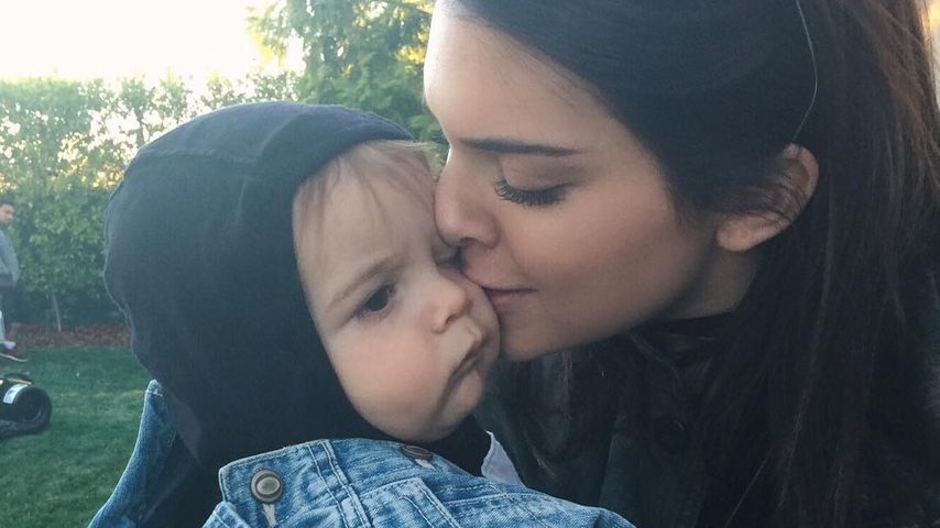 Kendall Jenner und Reign Disick im Februar 2016