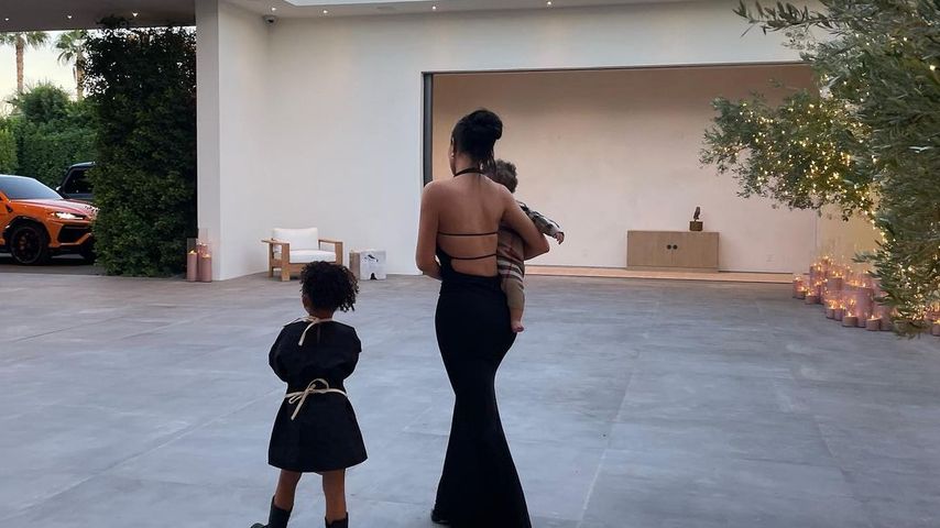 Kylie Jenner, Stormi Webster und Wolf Webster, November 2022