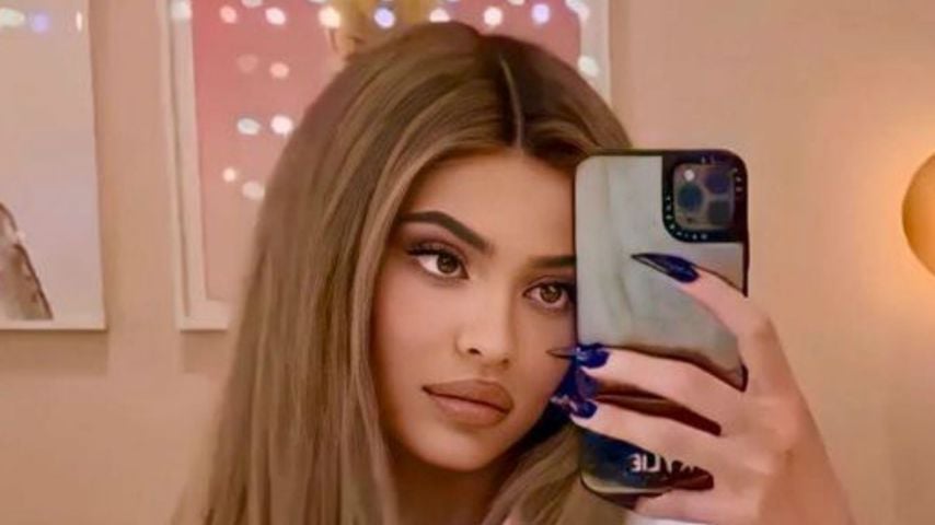 Kylie Jenner mit extrem langer Mähne