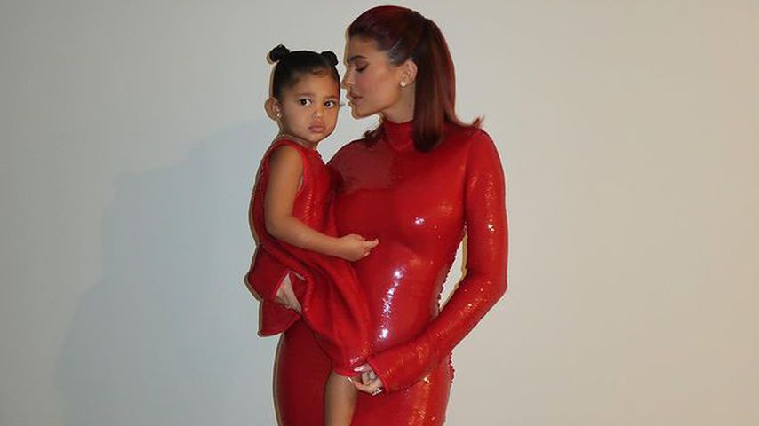 Kylie Jenner mit ihrer Tochter Stormi