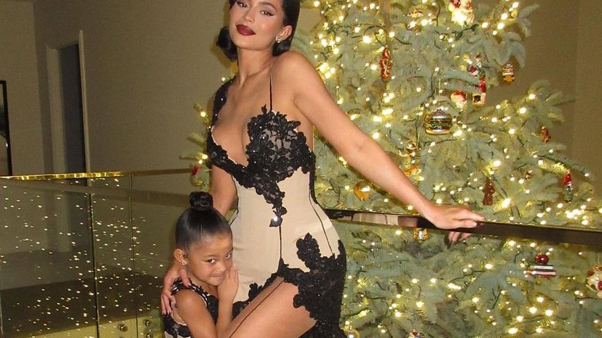 Kylie Jenner mit ihrer Tochter Stormi Webster