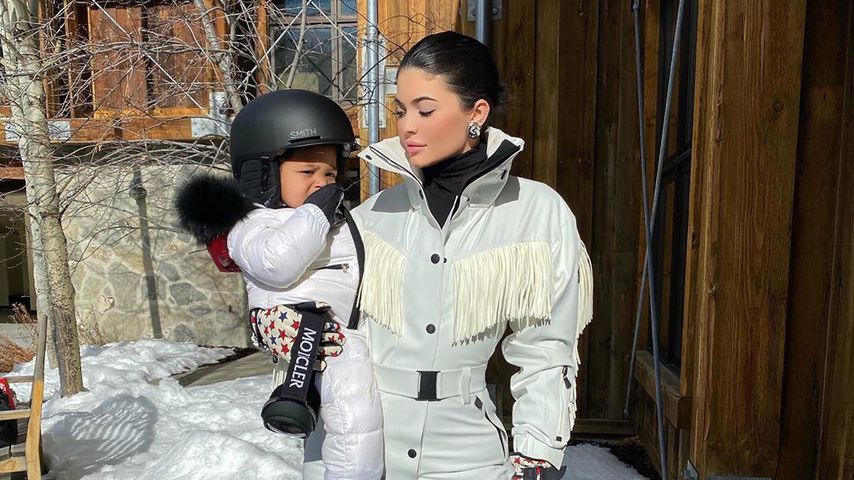 Kylie Jenner mit Töchterchen Stormi Webster