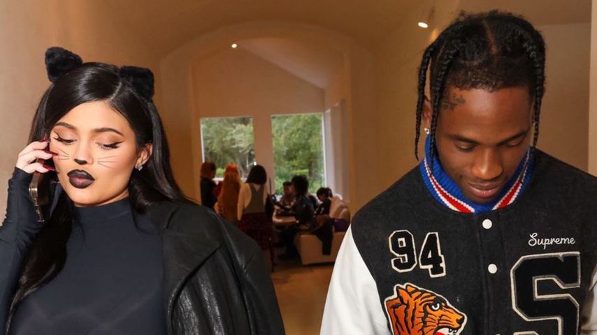 Kylie Jenner mit Travis Scott, Halloween 2021