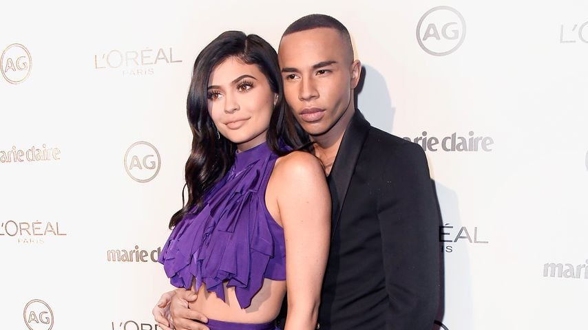 Kylie Jenner und Olivier Rousteing, Januar 2017