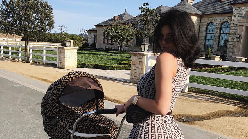 Kylie Jenner mit Tochter Stormi